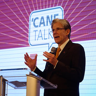 President Frenk at 'Cane Talks